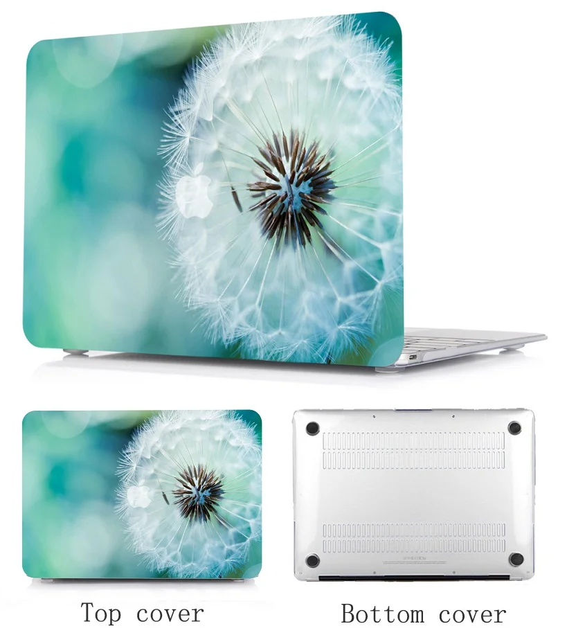Cover Color Shell Case For Apple Macbook Air 11 13 inch For Apple Macbook 12 13 15 Hard Shell Laptop Bag