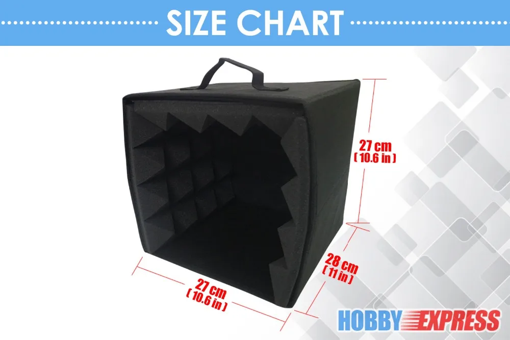  Arrowzoom Portable DIY Studio Soundproofing Recording Booth Microphone Isolation Pyramid Foam Box