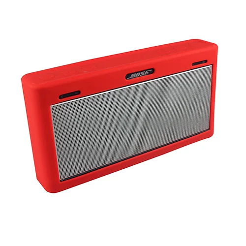 Новые путешествия Мягкие силиконовые Защита Дело для Bose Soundlink Mini III звук Ссылка Мини 3 Bluetooth Динамик - Цвет: Red