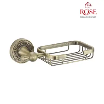 

ROSE Soap mounted, soap holder brass wall bronze soap holder wall bathroom grill for soap, soap dish on the wall near the sink,brass soap dish,on the wall in the bathroom RG1004Q