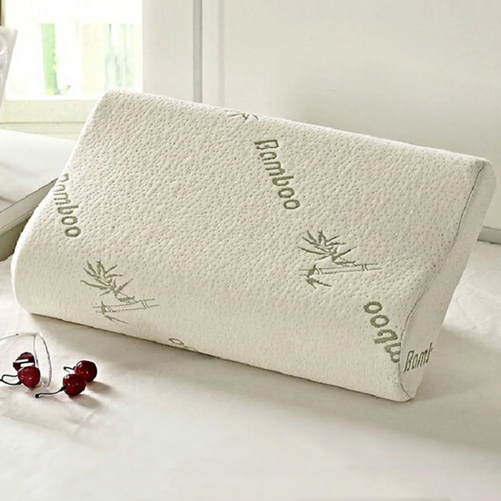 High Quality Bamboo Fiber Pillow Slow Rebound Memory Foam Pillow Health