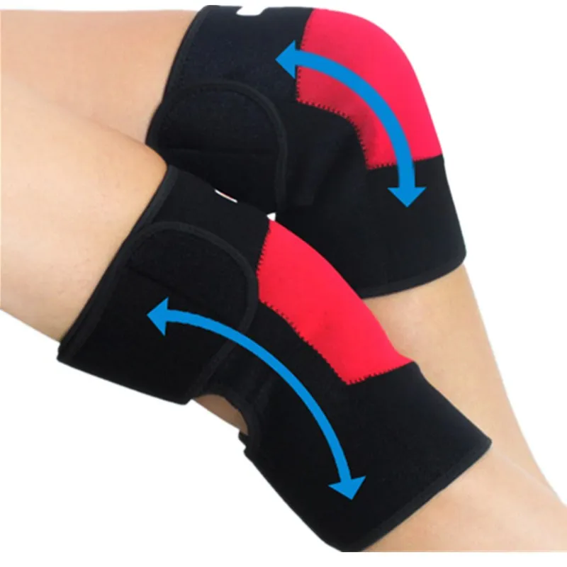 

Adjustable sports training elastic knee joint breathable fit tourmaline self-heating support knee pads for men and women