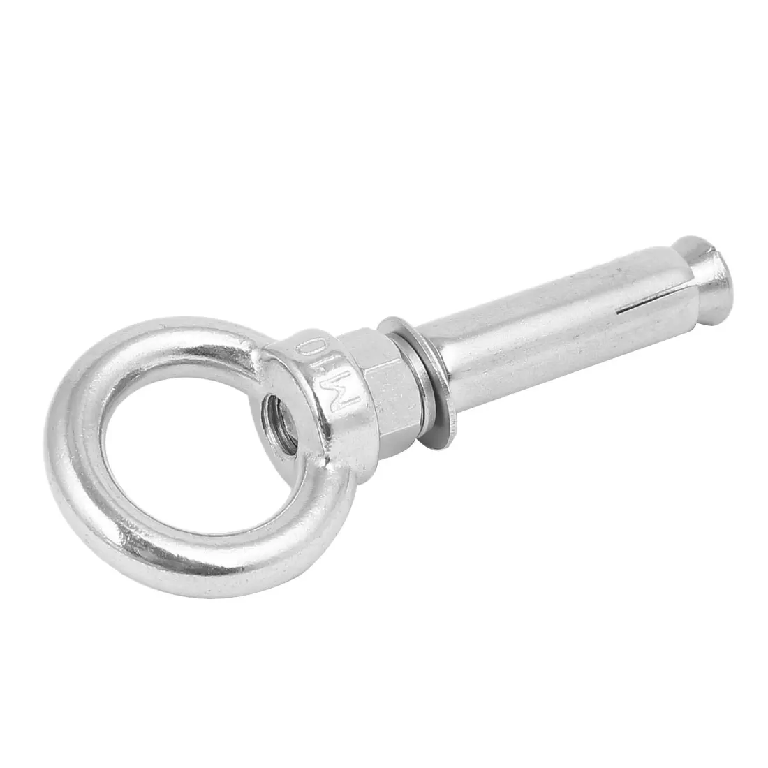 

UXCELL M10 X 70Mm 304 Stainless Steel Anchor Eye Bolt Expansion Closed Hook Eyebolt