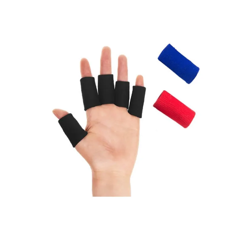 10Pcs Finger knuckle finger guard sleeve sports protector sheath | Красота и здоровье