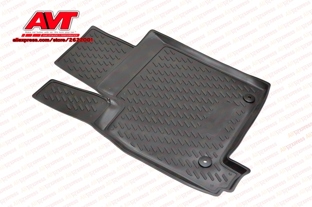 Floor mats for Opel Meriva 2002-2010 4 pcs rubber rugs non slip rubber interior car styling accessories