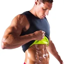 Горячие Формирователи Мужская утягивающая для похудения рубашка жилет талии тренажер Футболка Горячая тело формирователь жир горелка Корректирующее белье