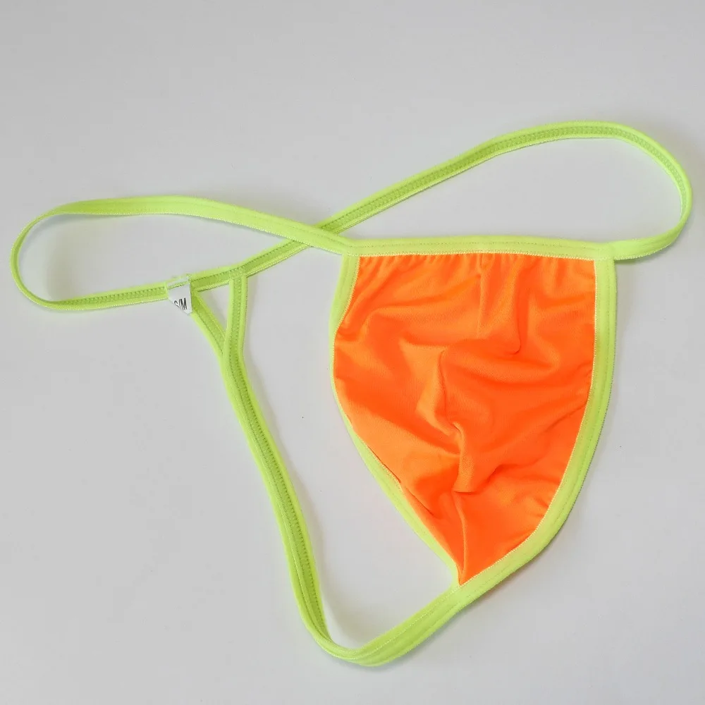 Herren Sexy Tanga Kunstleder Höschen Höschen Bikini Hose Jockstraps Unterwäsche