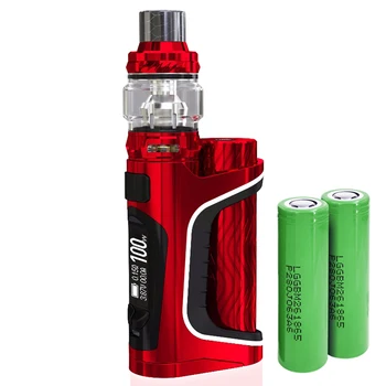 

Authentic Eleaf iStick Pico S 100W TC Kit with ELLO VATE 6.5ml Tank HW-N 0.2 ohm Coil Head - Red