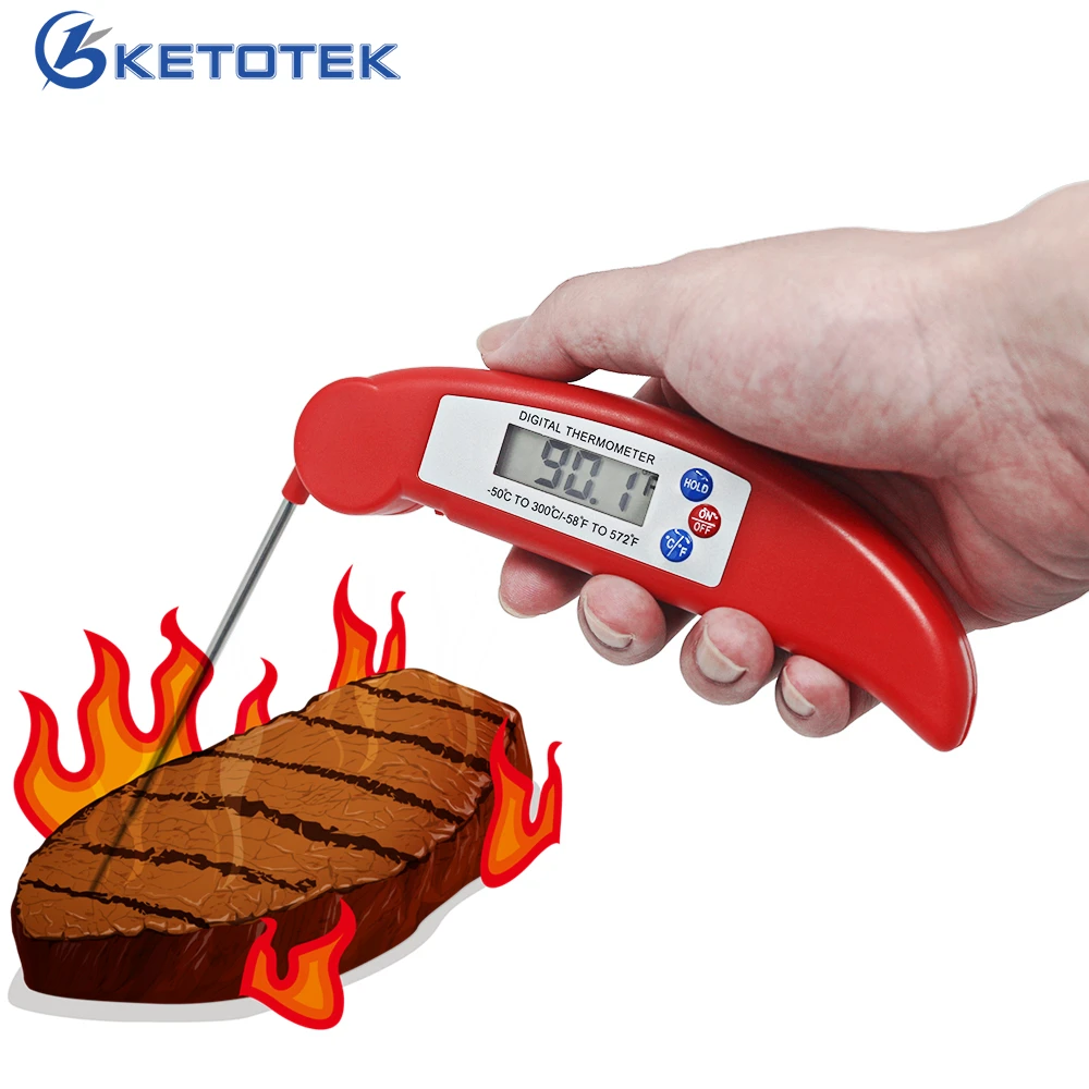 Digital Oven Thermometer Kitchen Food Cooking Meat BBQ Probe