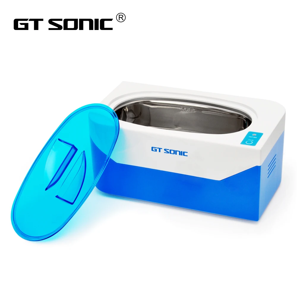 GTSONIC VGT 900 Ультразвуковой очиститель 400 мл 35 Вт для ожерелья Серьги Браслеты зубные