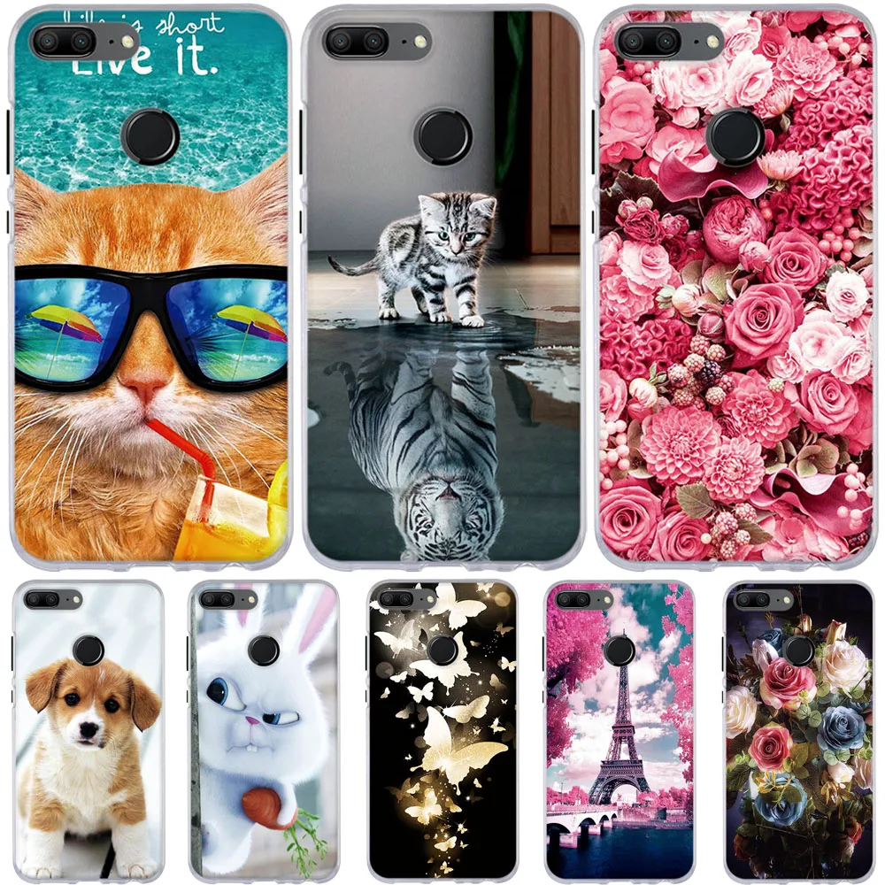 

For Huawei Honor 9 Lite Case Ultra Thin Silicon Cover For Huawei Honor9 Lite Case 3D Cute For Honor 9 Lite Honor 9Lite Cases