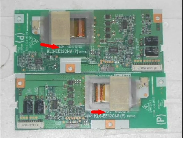 

6632L-0272A 6632L-0273A ONE PAIR LCD T-CON Board HIGH VOLTAGE board for connect with KLS-EE32CI-M KLS-EE32CI-S price difference