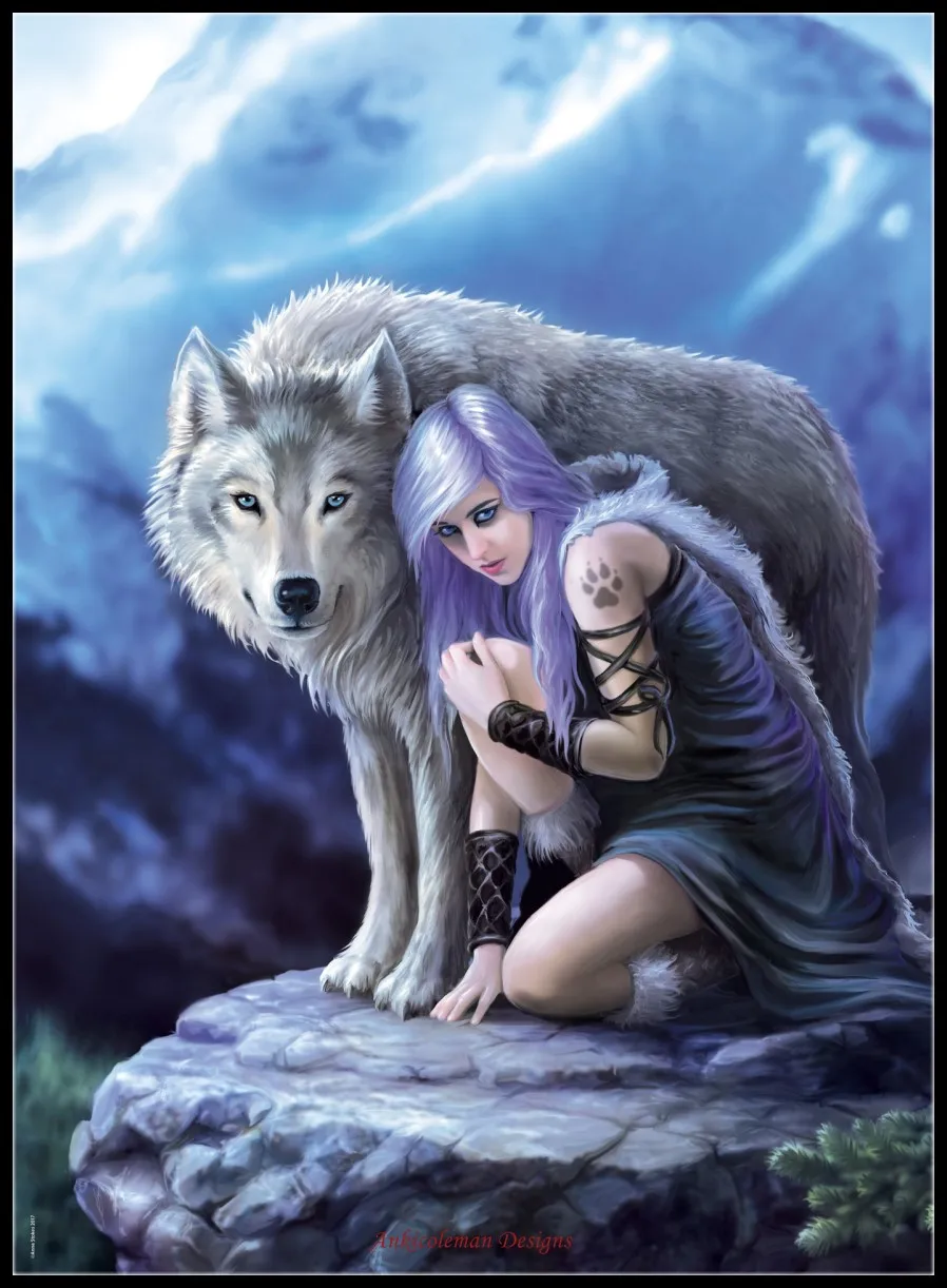 

Protector - Counted Cross Stitch Kits - DMC DIY Handmade Needlework for Embroidery 14 ct Cross Stitch Sets