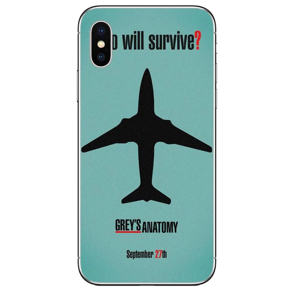 Чехол для iPhone 11 Pro MAX 5s SE 6 6SPlu 7 8Plus X XR XS MAX GREYS Anatomy TPU Мягкий силиконовый чехол - Цвет: TPU