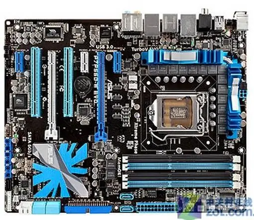 Разъем LGA 1156 для настольного пк с процессором Intel P55 материнской платы DDR3 EVO
