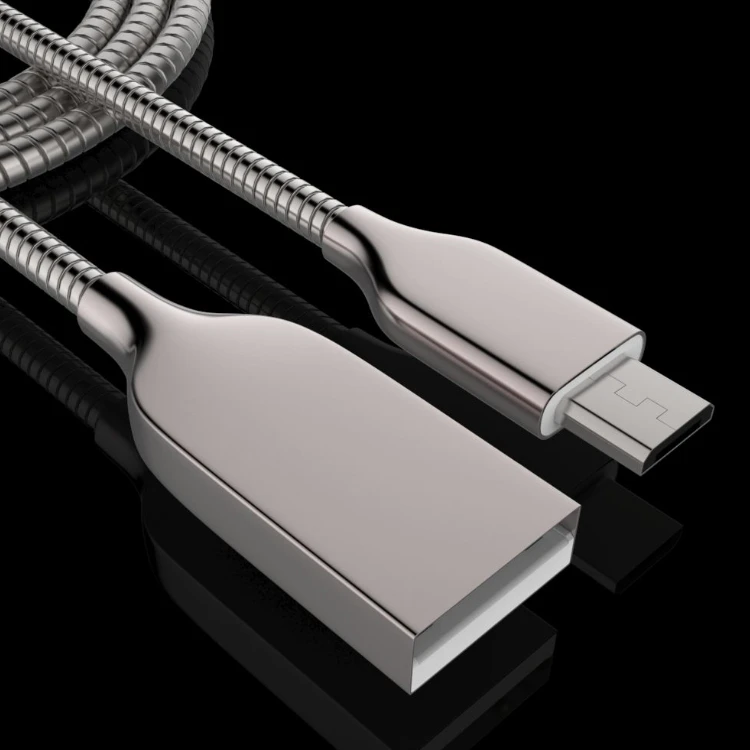 

Fast Charging Nylon USB Sync Data Mobile Phone Android Adapter Charger Cable Model GD01-GD09
