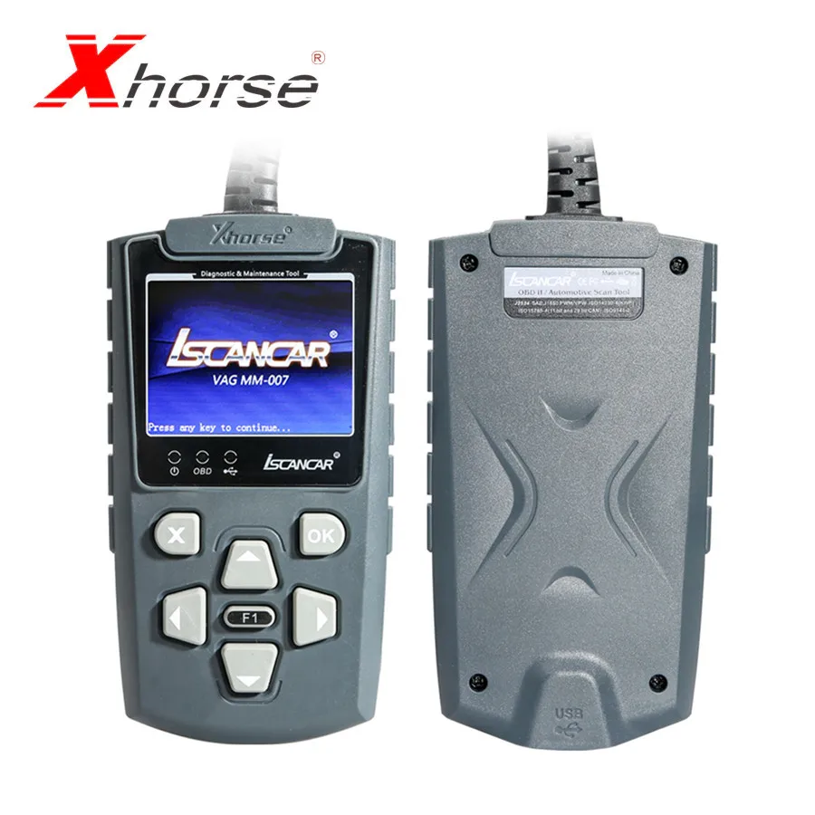 

Xhorse Iscancar MM-007 Diagnostic and Maintenance Tool Support Offline MM007 Refresh for Audi/Skoda/Seat