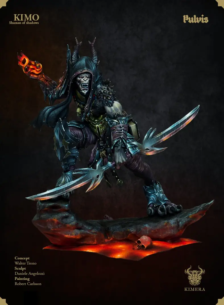 

[Loong Way Miniatures] Kimera Models Kimo 75mm Resin Miniature