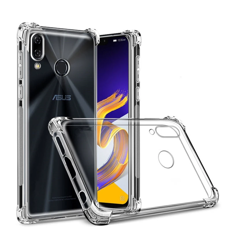 Для ASUS Zenfone 5 ZE620KL высококачественная прозрачная Противоударная мягкая задняя