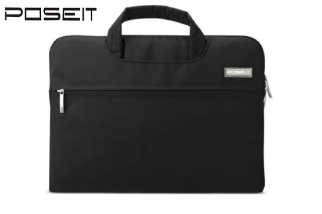 Чехол для ноутбука, планшета, нейлоновый рукав, чехол для переноски, сумка для lenovo Dell acer 11 13 14 15,6 дюймов, hp Dell Macbook Air Pro - Цвет: Черный