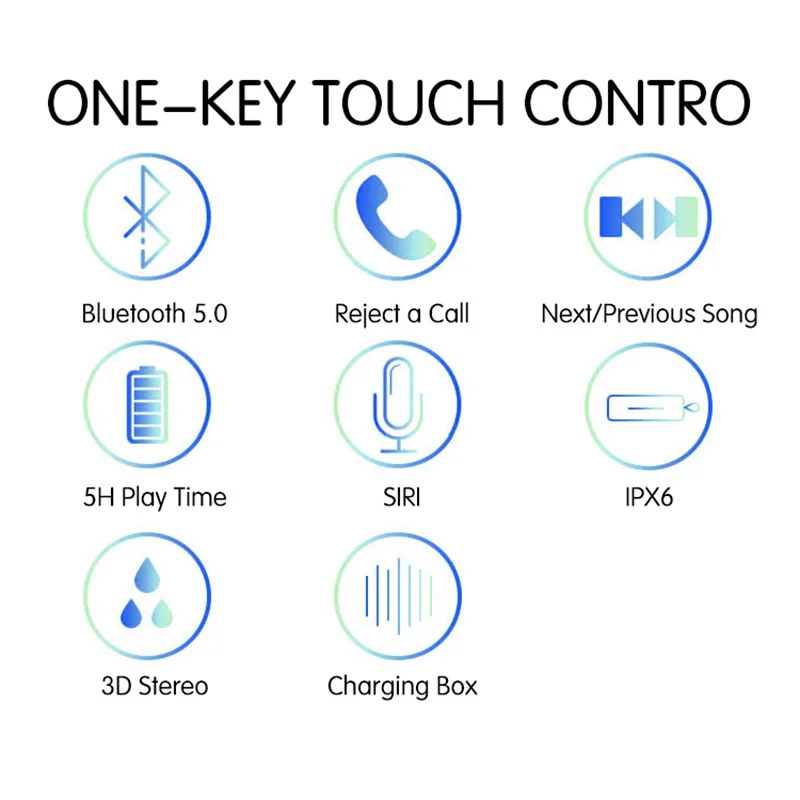 Bluetooth 5,0, беспроводные наушники TWS, спортивные наушники, свободные руки, наушники для телефона, наушники, гарнитура, вкладыши, футляр для наушников для телефона VS Q32