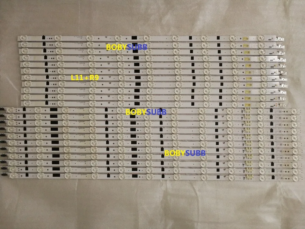 

used ! for samsung UA65F6400EJ CY-HF650CSAV1H 2013SVS65F L11 2013SVS65F R9 USED and tested led backlight bar 1pair