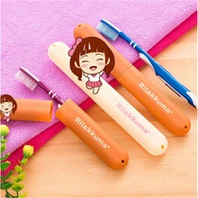 1703 мультфильм легкий медведь милая пара случае зубная щетка случае держать крышку коробки предотвратить бактерии стирка