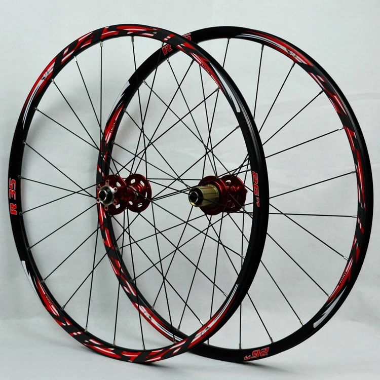Excellent mountain bike bicycle wheel front 2 rear 4 bearing japan hub 24h super smooth wheel wheelset Rim26in 27.5in QR 1580g 15 Excellent mountain bike bicycle wheel front 2 rear 4 bearing japan hub 24h super smooth wheel wheelset Rim26in 27.5in QR 1580g 15