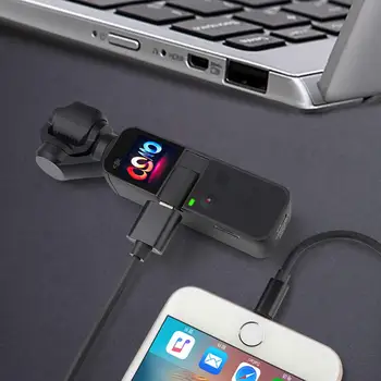 

1 Meter Osmo Pocket Data Line OTG IOS Data Cable Extension Cable for DJI OSMO Pocket Accessories 1m Micro-USB Type-C Connector