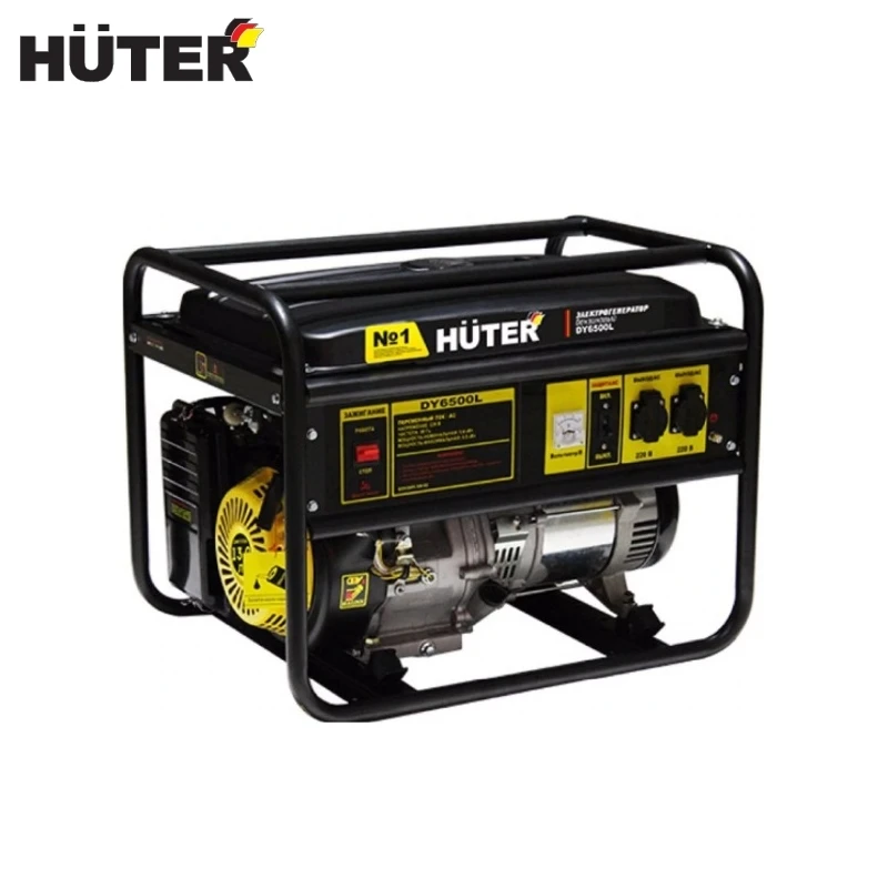 Генератор бензиновый huter 6500 Генератор бензиновый huter 6500