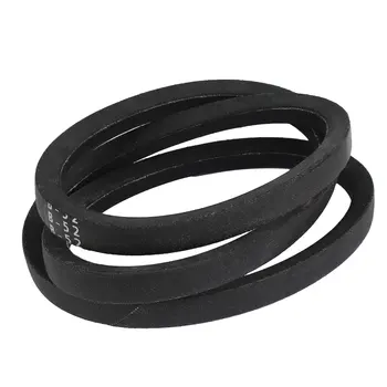 

UXCELL B52 Rubber V-Shaped Drive Belt Black 11Mm Thick 52-Inch X 1/2-Inch