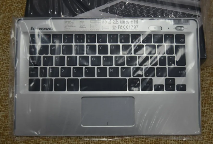 Чехол для клавиатуры Lenovo BKC600 с Bluetooth сенсорная панель на русском испанском