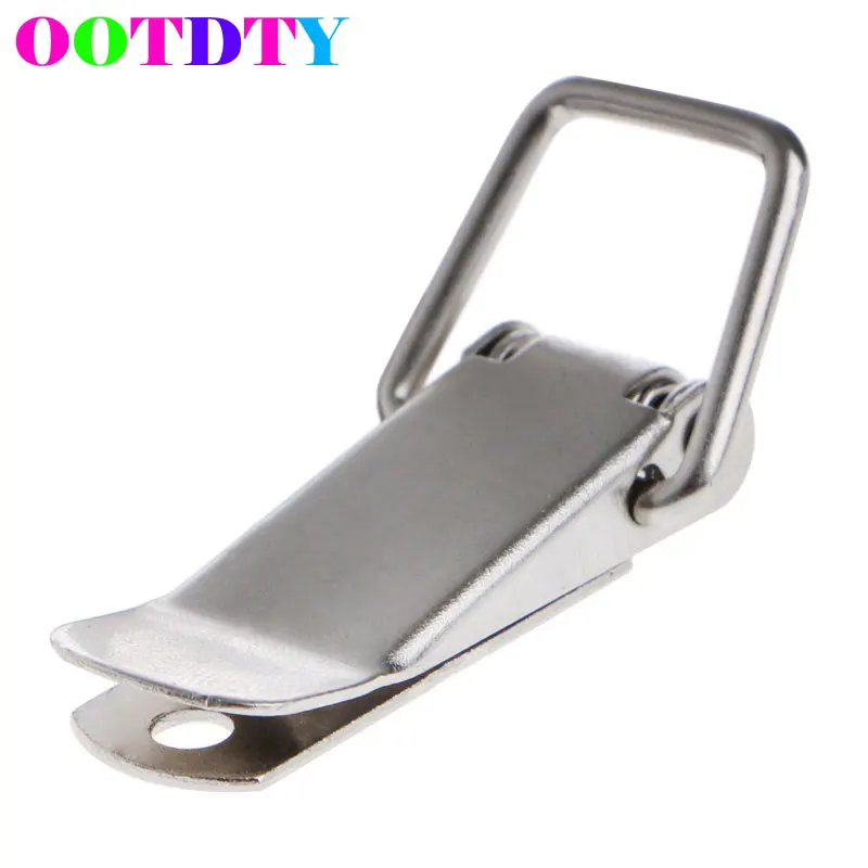 

4Pcs/lot Hardware Cabinet Boxes Spring Loaded Toggle Latch Catch Hasp For Sliding Door Simple Window Cabinet