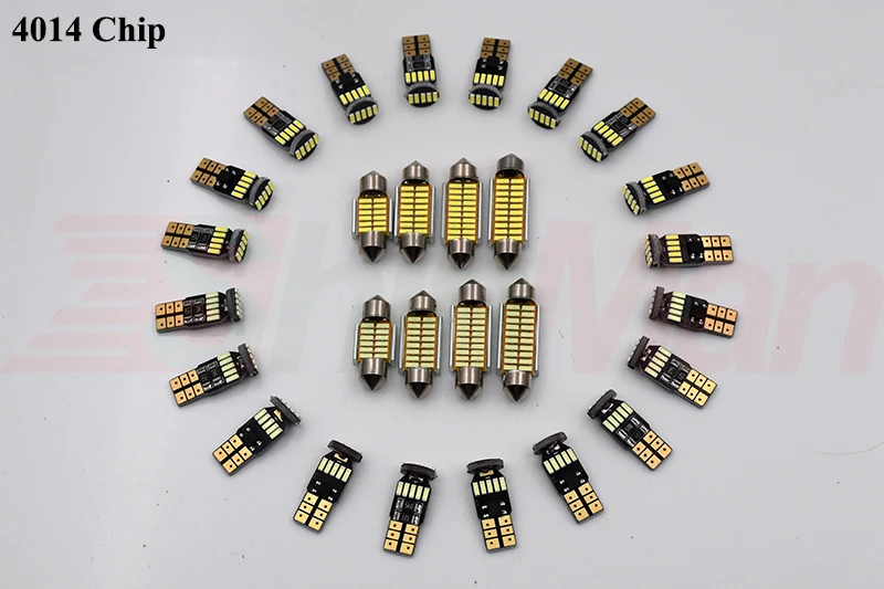 ShinMan 22 шт. безотказный светодиодный автомобильный светильник, интерьерный светильник светодиодный комплект для Audi Q5 SQ5 светодиодный интерьерная посылка 2008- Аксессуары