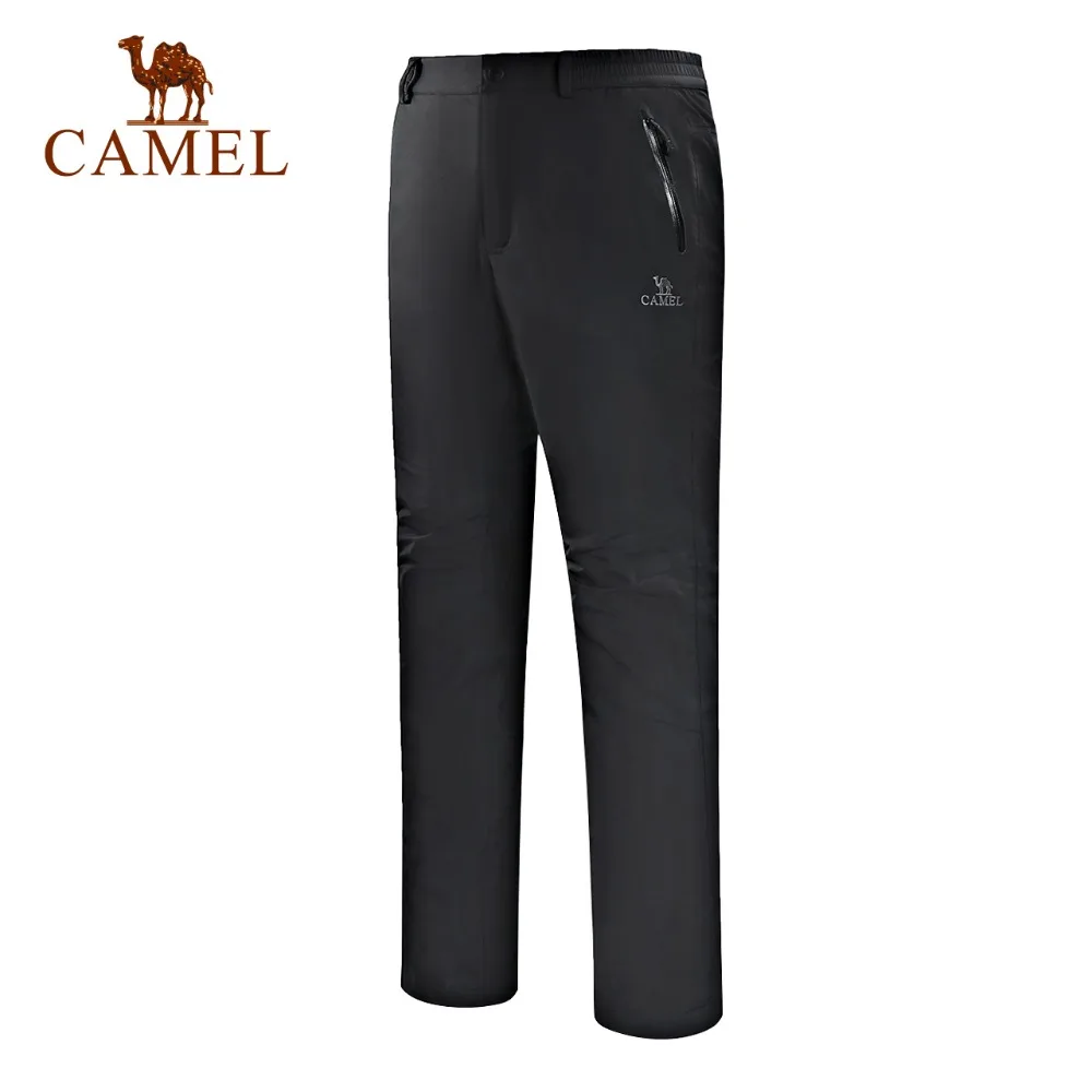 CAMEL мужские уличные походные брюки Софтшелл брюки ветрозащитные водонепроницаемые термальные спортивные горные альпинистские тактические треккинговые брюки