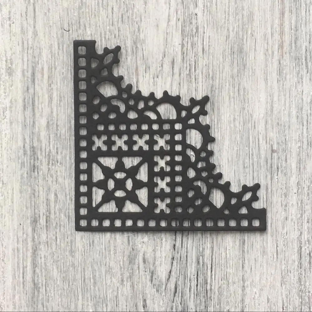 ArtScrap винтажные угловые Металлические трафареты для пресс формы DIY Скрапбукинг