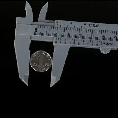 Plastic Ruler Sliding Gauge Vernier Caliper Jewelry ...