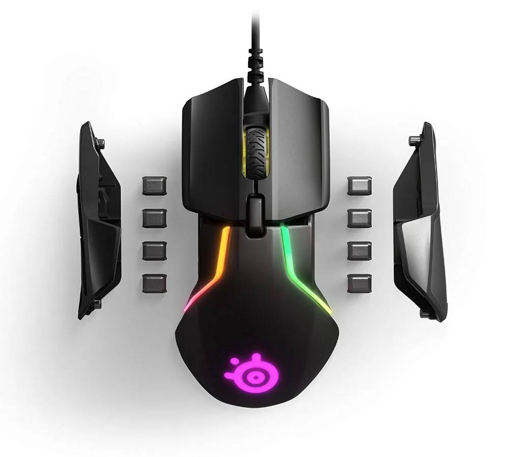 Игровая мышь SteelSeries Rival 600-12000 CPI TrueMove3+ двойной оптический сенсор-0,5 расстояние подъема