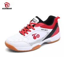 ALDOMOUR New 2018 Men Volleyball Shoes Woman Professional Athletic Shoes Badminton Sneakers Anti-slippery And Lightweight Shoes
