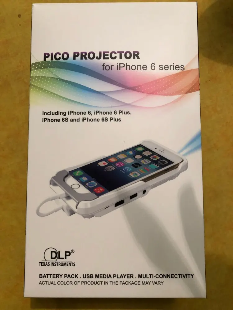 iPhone Pocket Projector Case