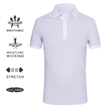 EAGEGOF Мужская тенниска с коротким рукавом свободный крой Гольф толстовка мужская быстросохнущая Спортивная одежда для гольфа модная одежда против vs 트