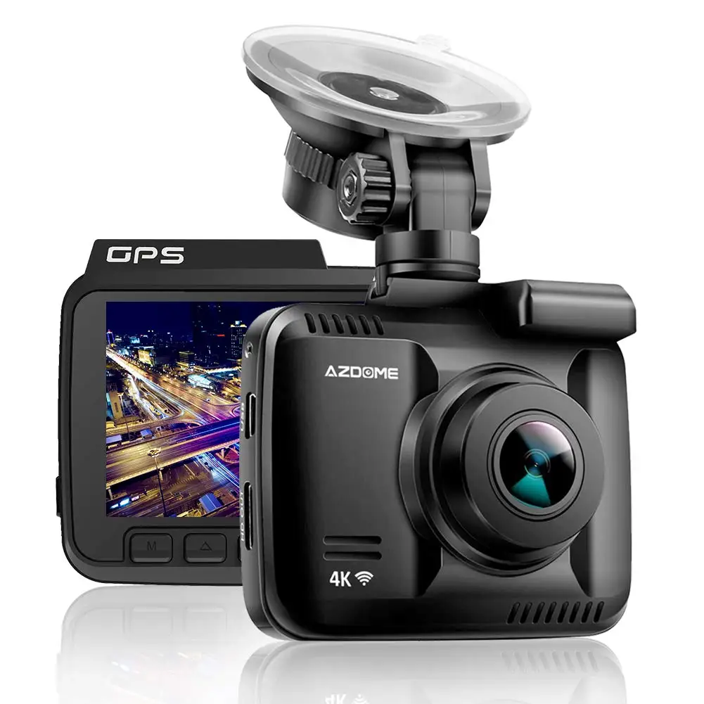 AZDOME Dash Cam M11 2.5D 3 дюймов ips Экран 1080P Скорость координаты gps DVR Двойной объектив автомобиля Камера тире Камера видеорегистратор ночного видения