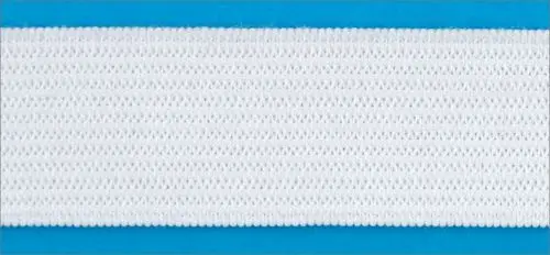 30,35, 40,45, 50 мм Ecoflex стандартная эластичная лента, 25 метров в рулоне, черный или белый, лямки, эластичная резинка - Цвет: White