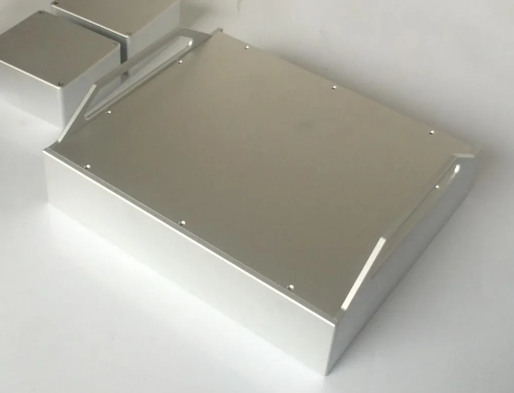Bz4314b Silver All Aluminum Power Amplifier Chassis Tube Amplifier Case