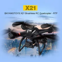 BAYANGTOYS X21 бесщеточный двойной gps WI-FI FPV с 1080 P Gimbal Камера Радиоуправляемый квадрокоптер