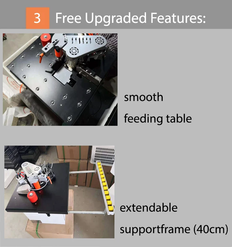 smooth feeding and support frame