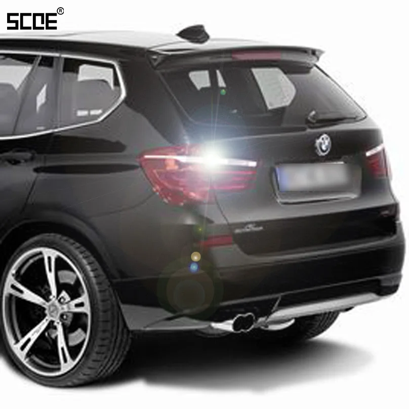 Для BMW X3(F25) X5(E70) SCOE Новинка Высокое качество 2X22SMD супер яркий резервный светильник обратный светильник для стайлинга автомобилей
