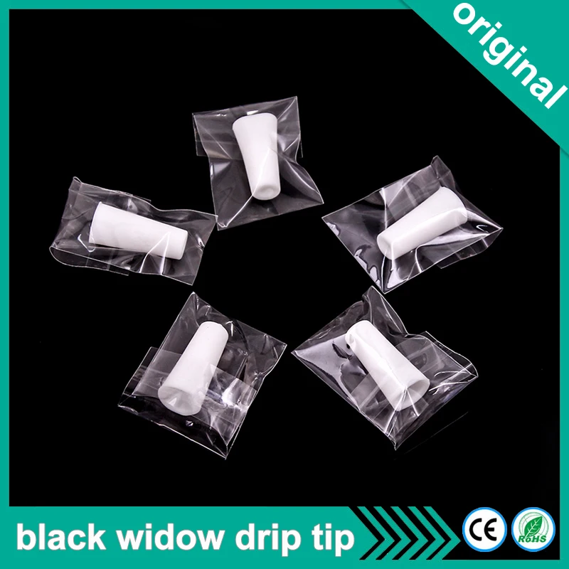 

Original Kingtons Black Widow silicone mouthpiece electronic cigarette vape silicon drip tip For wax dry herb vaporizer kit