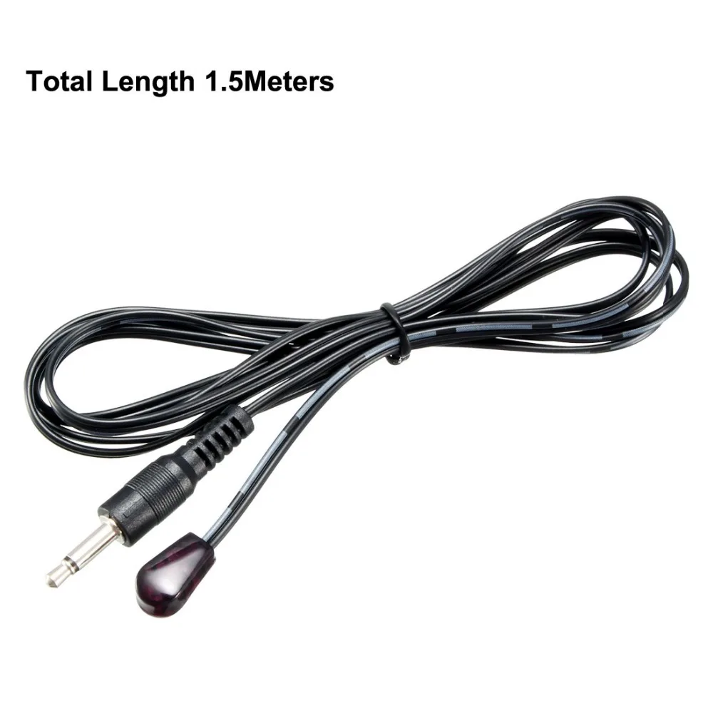 Uxcell Single/Dual Head 3.5mm Jack IR Infrared Emitter Remote Control 1