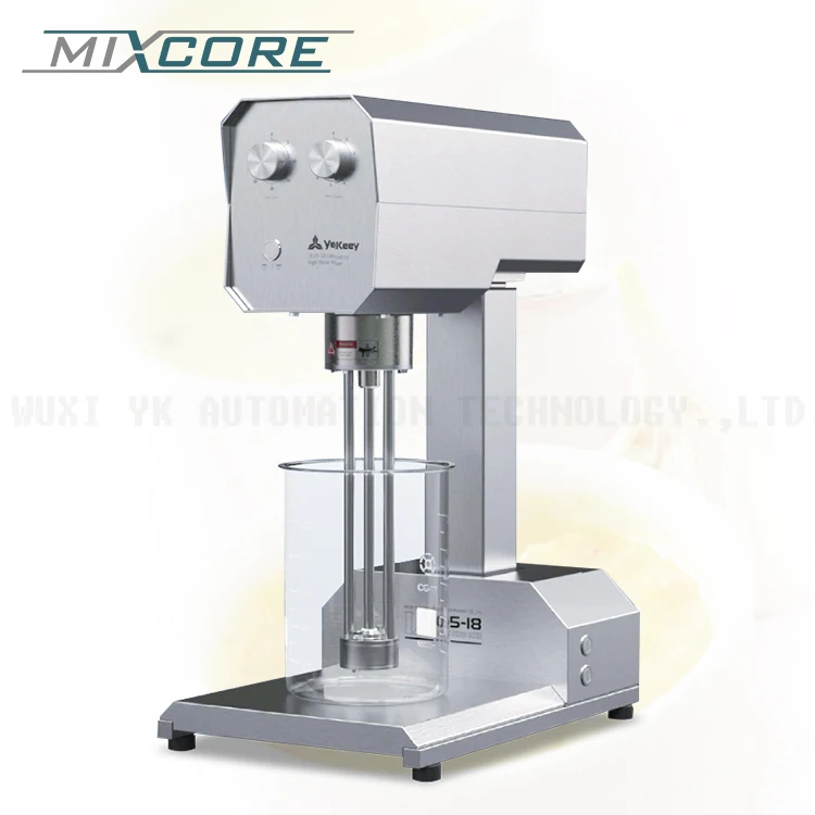 

750W Lab Automatic Electric Lfting High Shear Emulsifying Mixing Homogenizer Mixer Machine 300-50000ml For Maynonaise Making